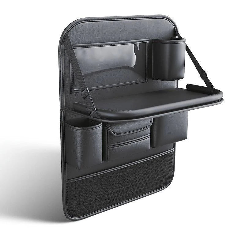 Car Chair Back Storage Rack Seat Back Storage Bag Folding Small Table Board for Car Back Storage Supplies for Car Essentials